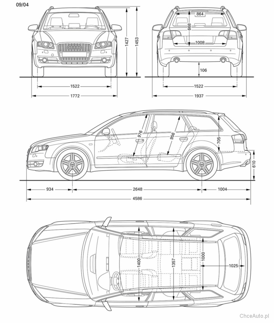 Audi A4 B7 2.0 TDI 140 KM 2005 Avant skrzynia ręczna napęd