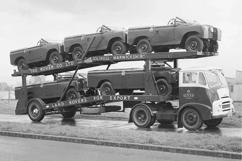 Land Rover Defender - pierwsza seria produkcyjna