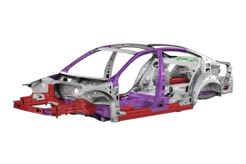 Volkswagen Passat VIII - struktura nadwozia