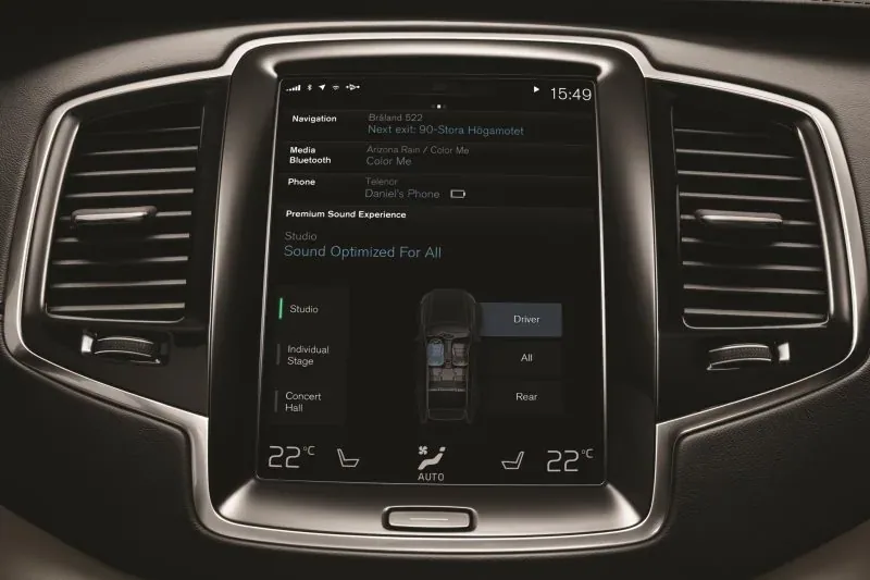 Wnętrze nowego Volvo XC90