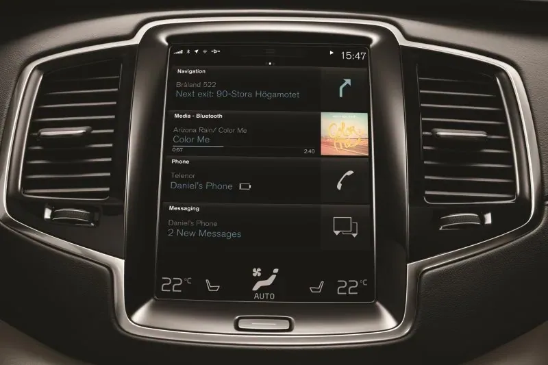 Wnętrze nowego Volvo XC90