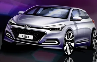 Pierwsze szkice Hyundaia i20 — zdjęcie 1