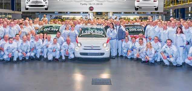 1,5 mln Fiatów 500 z Tychów