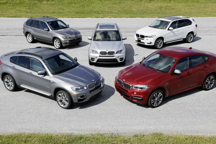 Gama modeli BMW X
