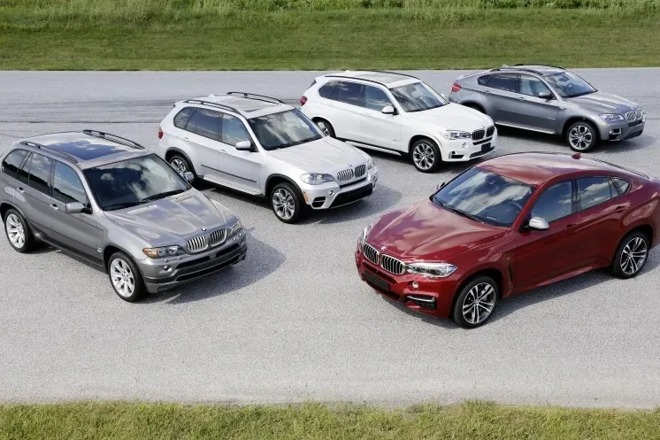 Gama modeli BMW X