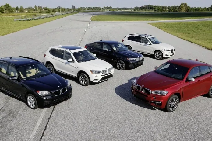 Gama modeli BMW X