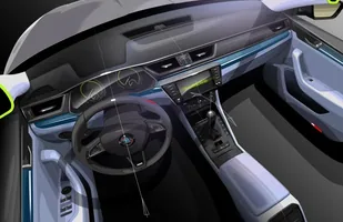 Skoda Superb. Pierwsze zdjęcie wnętrza — zdjęcie 2