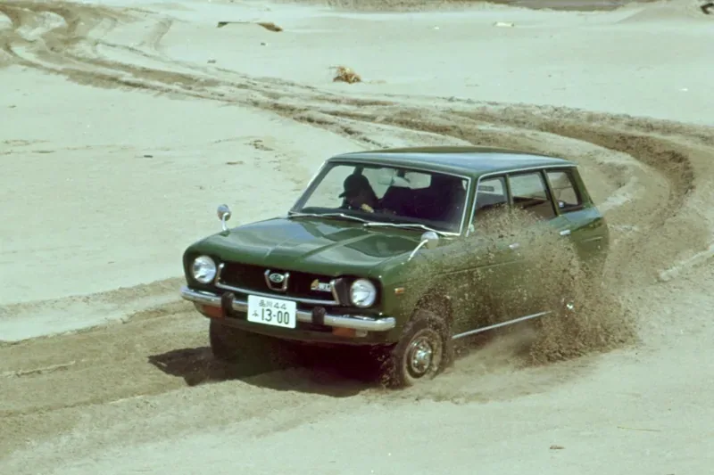 Subaru Leone Estate Van. Pierwsze Subaru z napędem 4x4