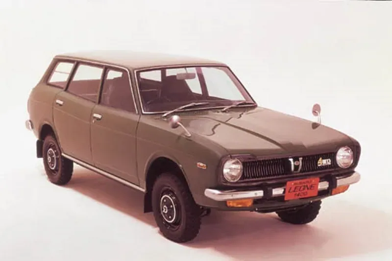 Subaru Leone Estate Van. Pierwsze Subaru z napędem 4x4