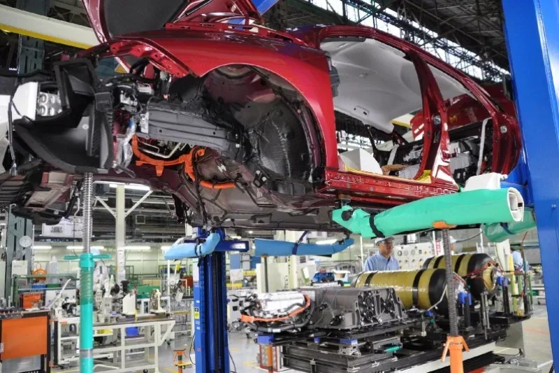 Produkcja Toyoty Mirai