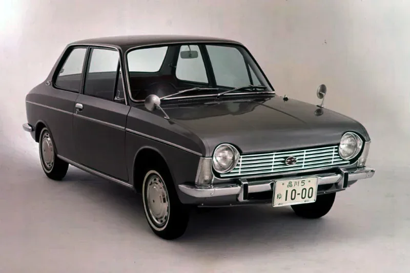 Subaru 1000. Pierwszy model z silnikiem bokser