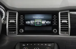 Skoda Kodiaq. Wnętrze na zdjęciach — zdjęcie 3
