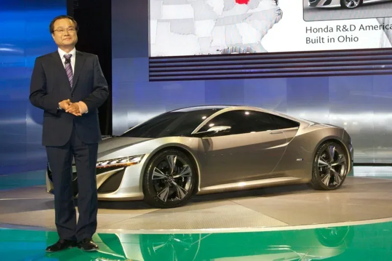 Takanobu Ito i Honda NSX