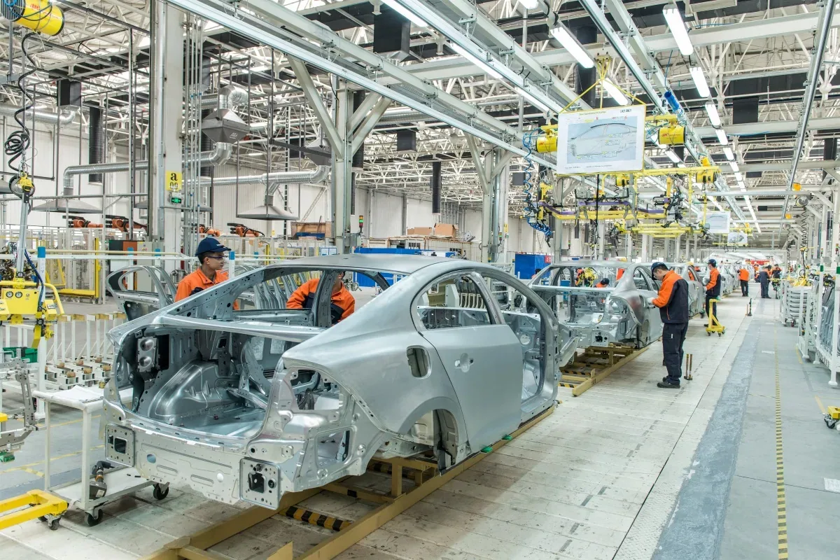 Produkcja Volvo w Chinach
