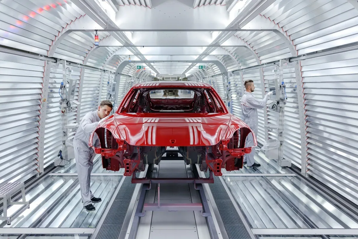 Porsche Panamera - produkcja