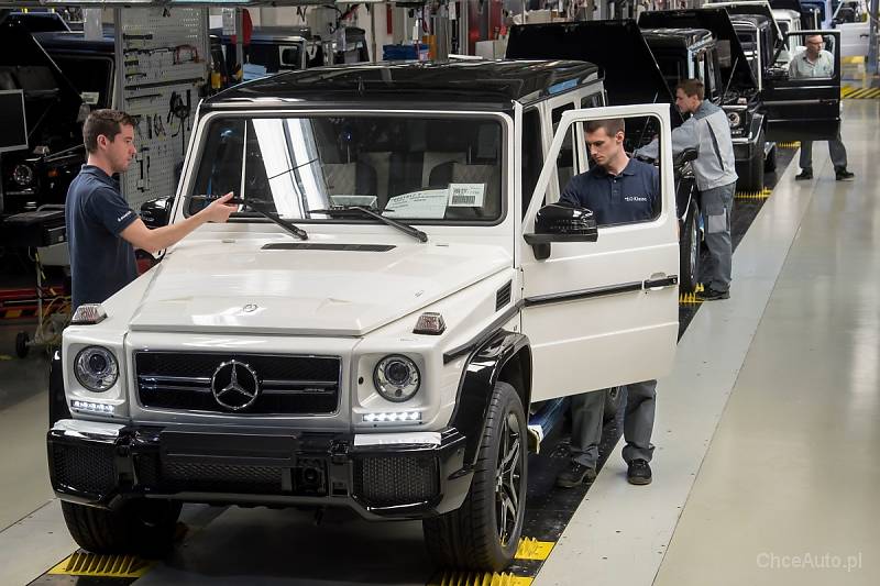 Rekordowa produkcja Mercedesa klasy G