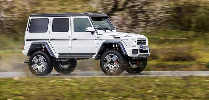 Mercedes G 500 4x4²