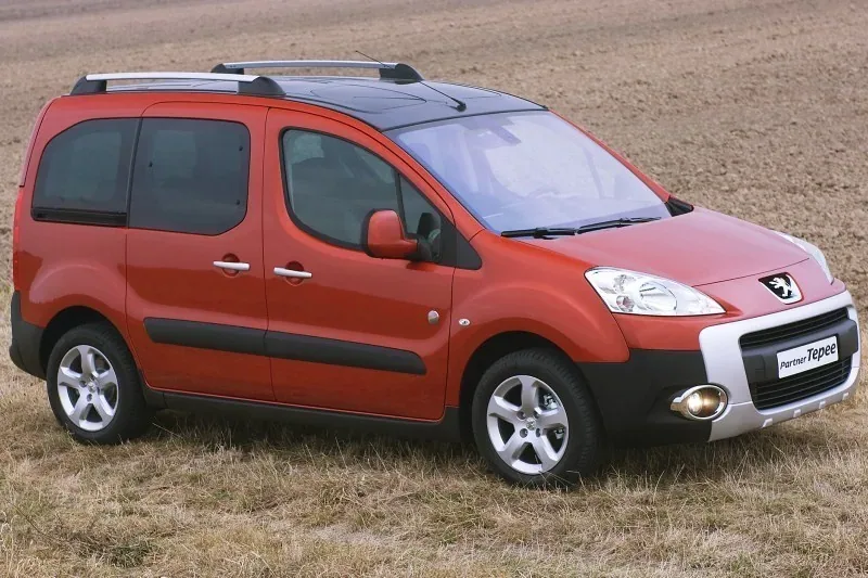 Peugeot Partner Tepee. Wersja sprzed faceliftingu