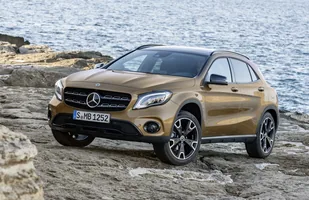 Mercedes GLA po liftingu — zdjęcie 1