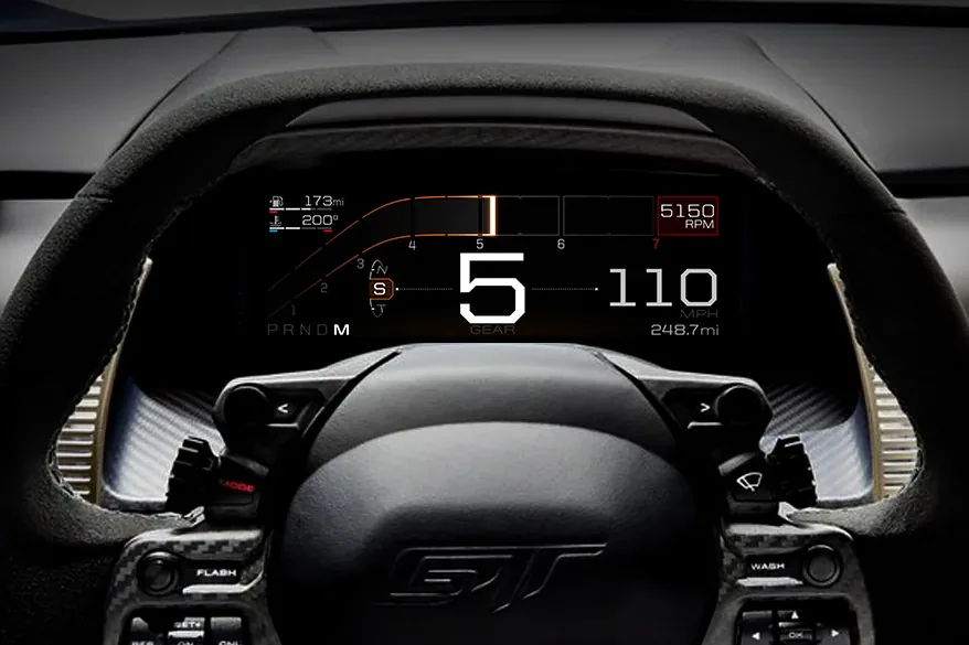 Ford GT - Tryb Sport