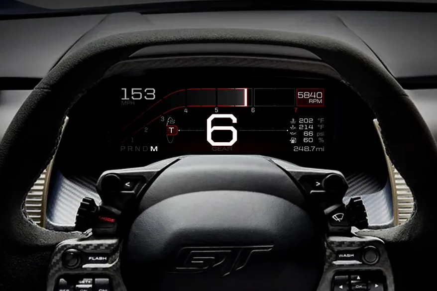Ford GT - Tryb Track