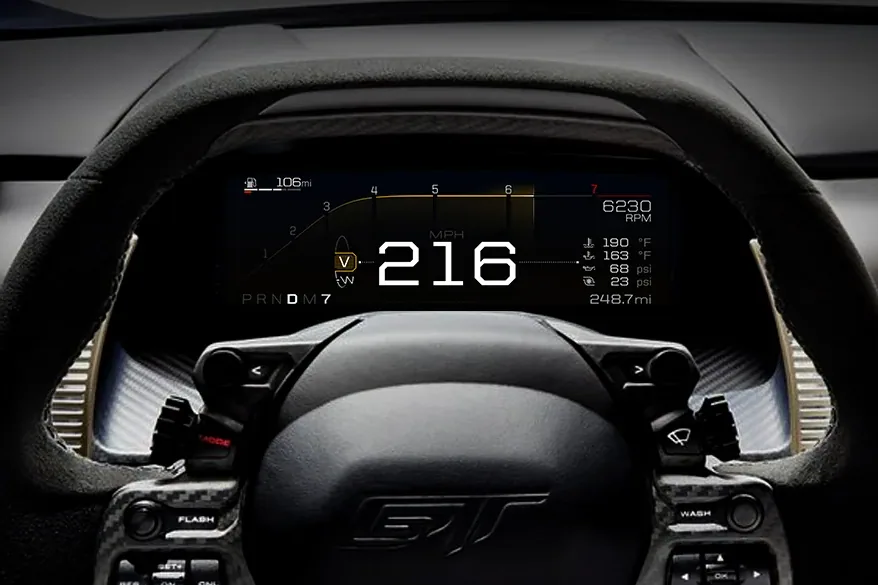 Ford GT - Tryb V-Max