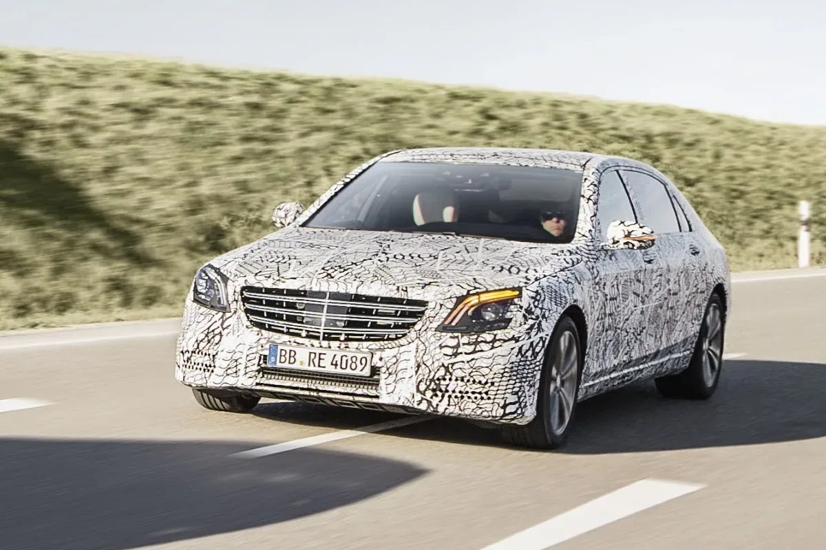 Mercedes klasy S po liftingu