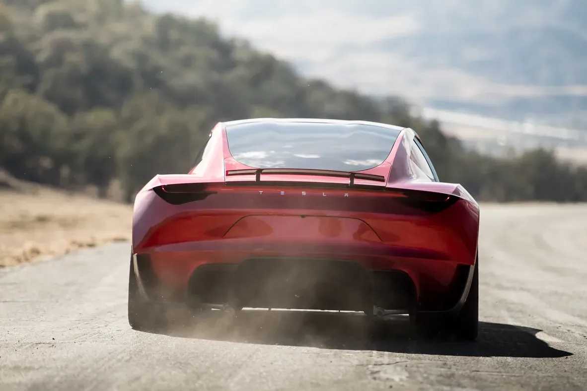Prototypowa Tesla Roadster II