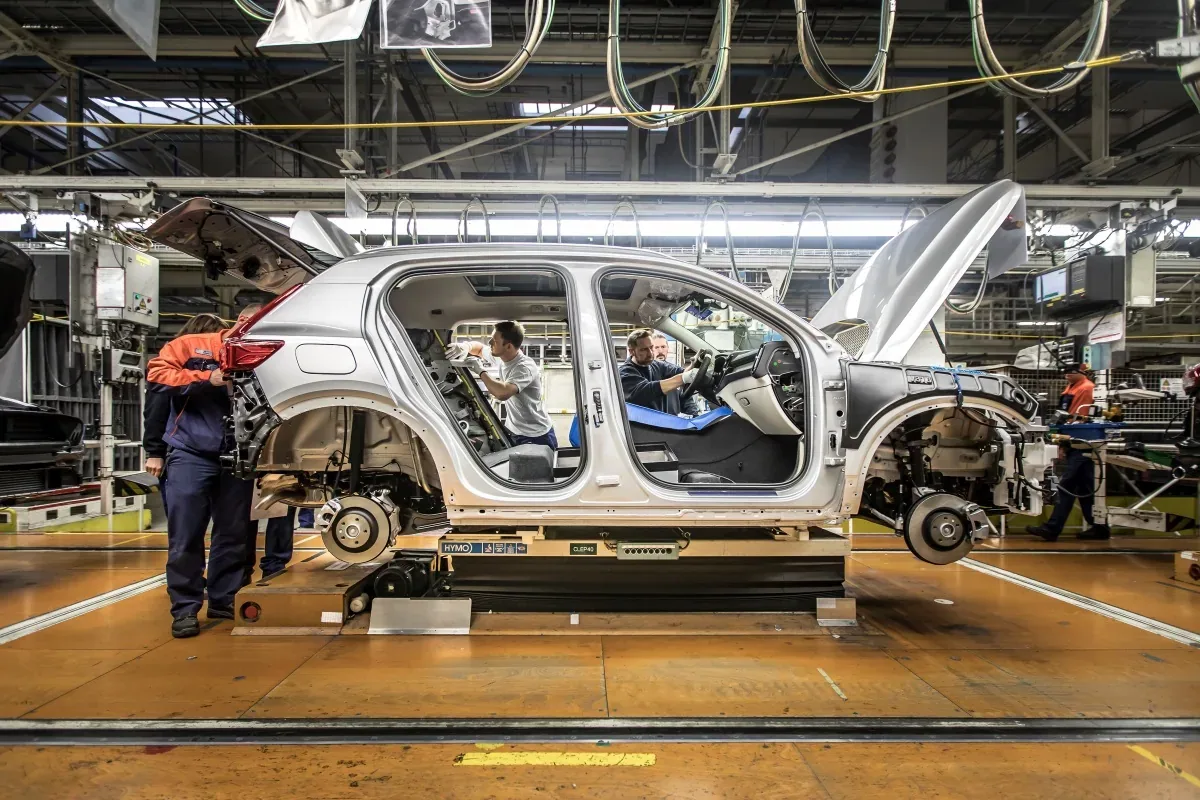 Volvo XC40 - produkcja