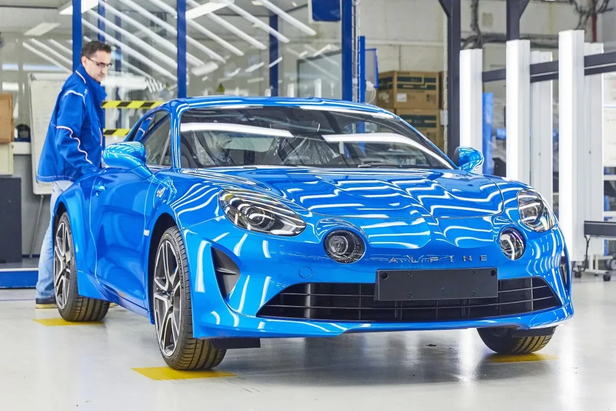 Alpine A110 - produkcja