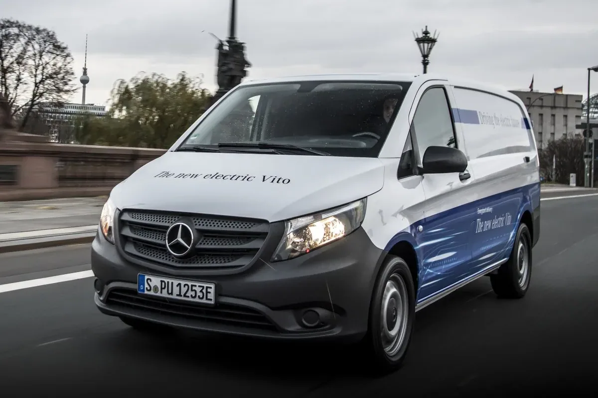 Elektryczny Mercedes eVito