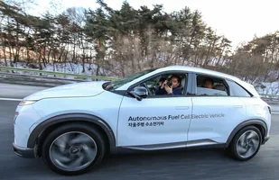 Autonomiczny Hyundai NEXO — zdjęcie 4