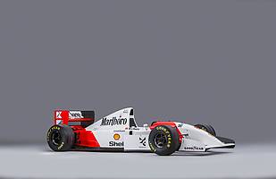 Bolid Ayrtona Senny pod młotek