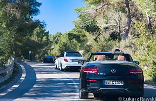Mercedesy na Ibizie