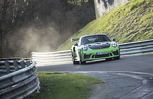 Porsche 911 GT3 RS na Nurburgringu