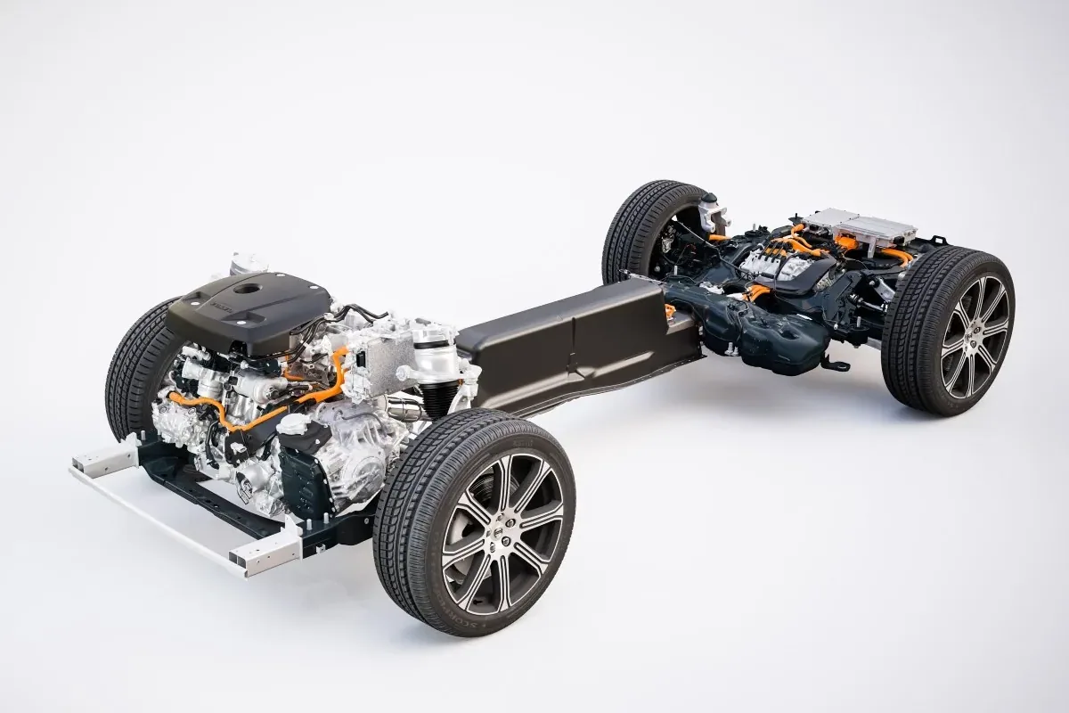 Modułowa płyta podłogowa nowego Volvo S60