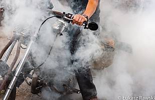 Chceauto na zlocie "amerykanów" w Starym Oleśnie