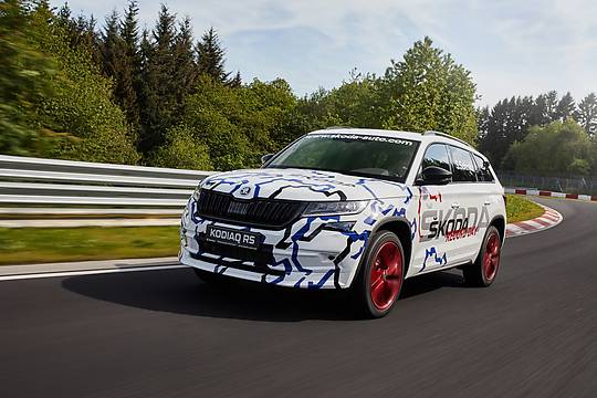 Skoda Kodiaq RS z rekordem Nurburgringu