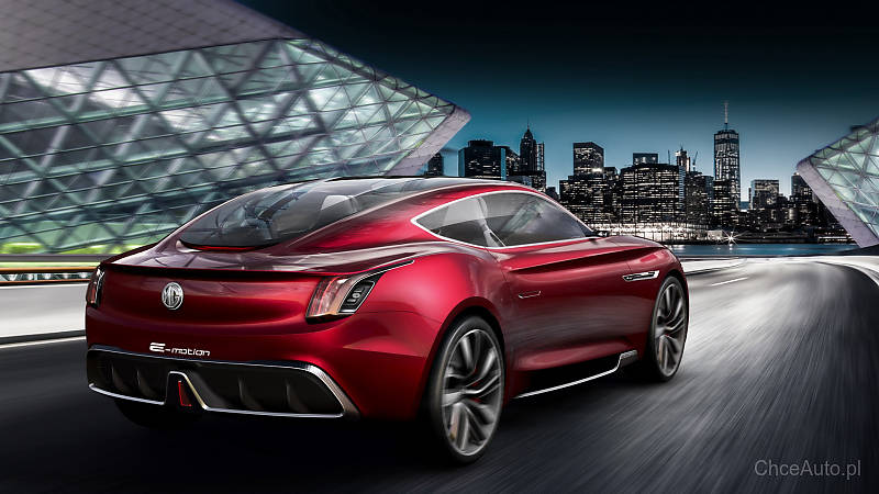 MG E-Motion Concept - w salonach za dwa lata