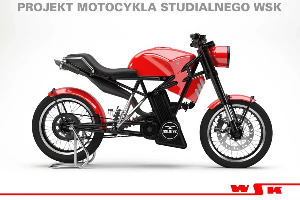 Projekt nowego motocykla marki WSK