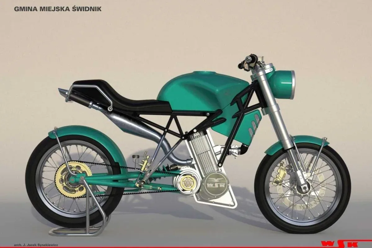 Projekt nowego motocykla marki WSK