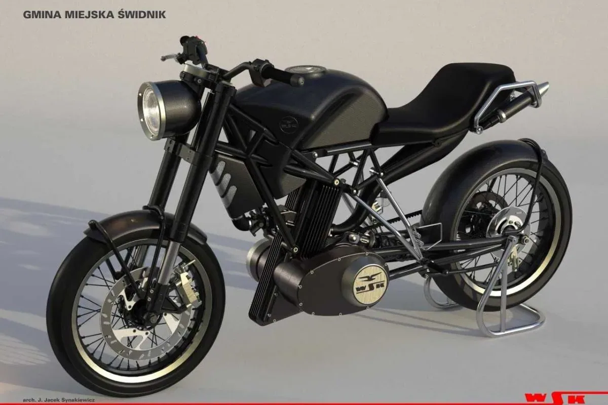 Projekt nowego motocykla marki WSK