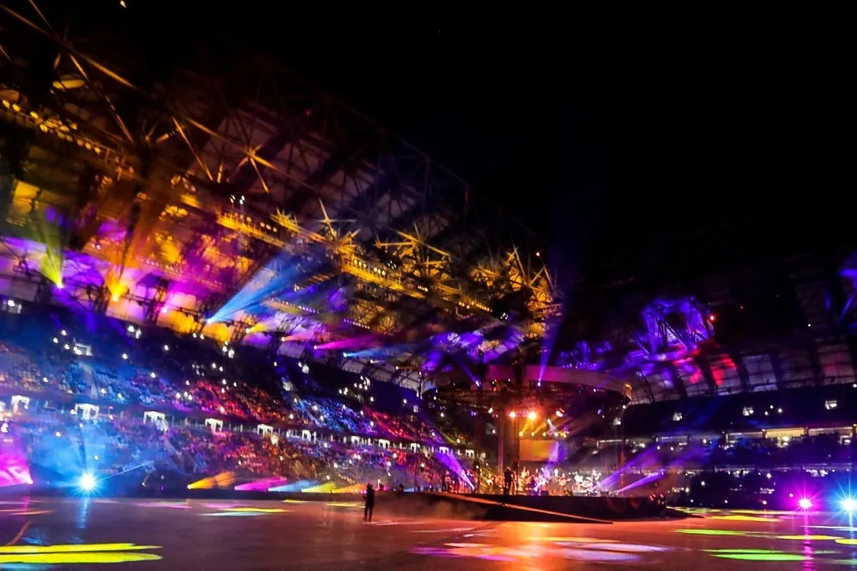 Gala multimedialna na stadionie