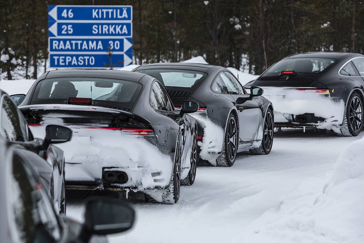 Nowe Porsche 911 niemal w pełnej krasie