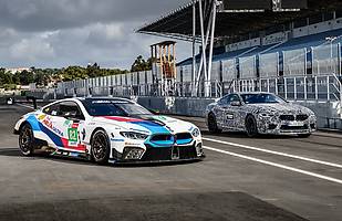 BMW M8 nadjeżdża