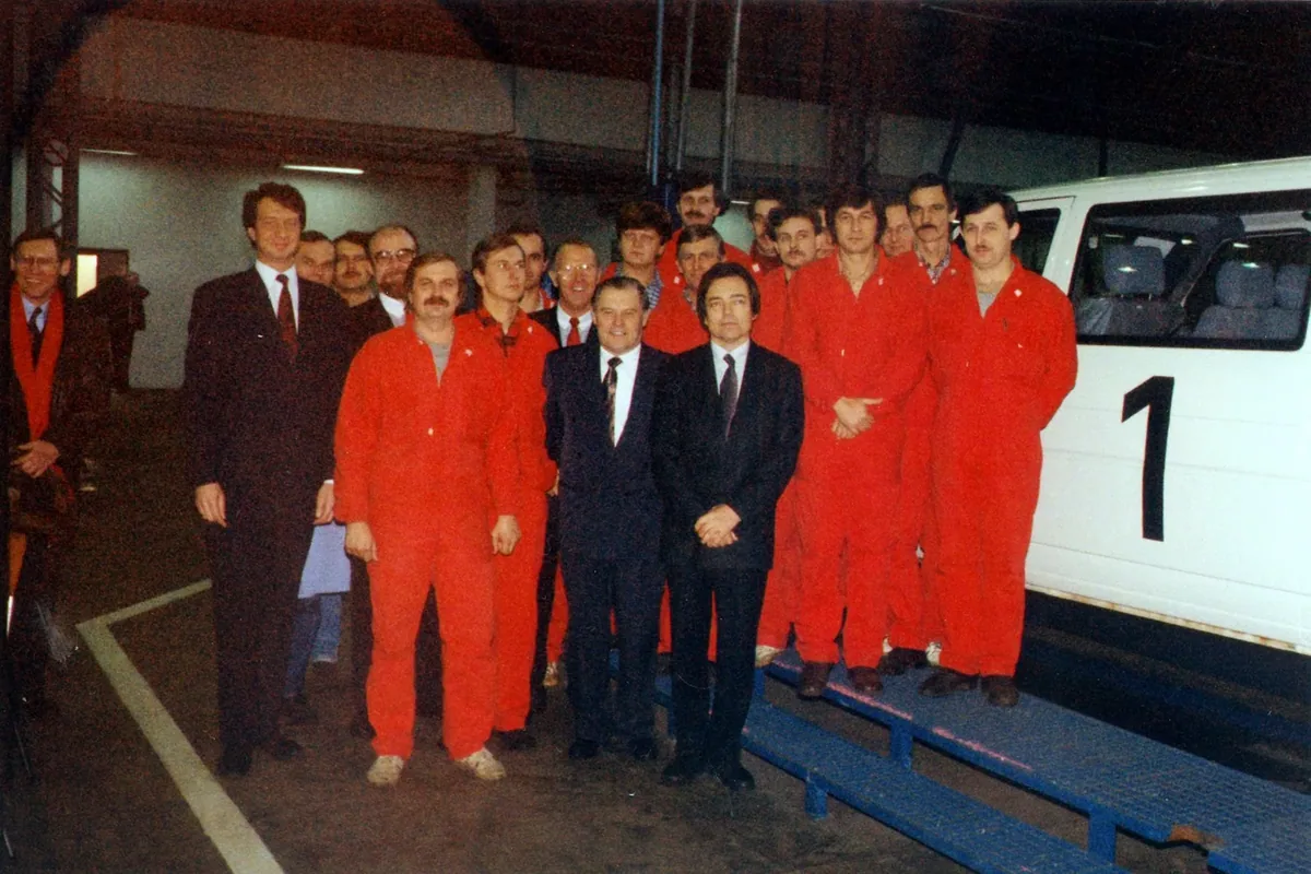 Volkswagen Poznań - 1993 rok.