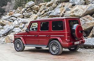 Mercedes klasy G z dieslem