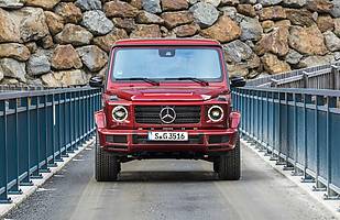 Mercedes klasy G z dieslem