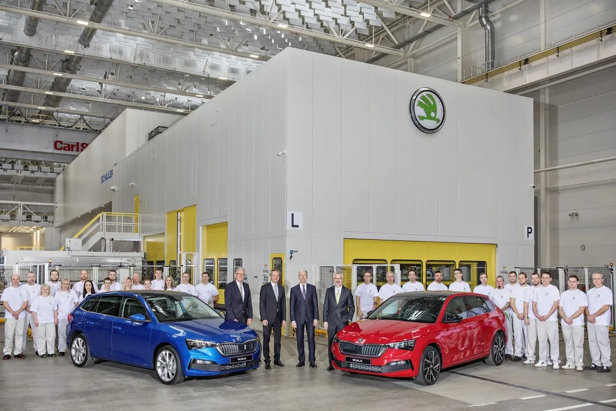Skoda Scala - produkcja