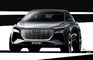 Audi Q4 E-tron Concept. Elektryczne!